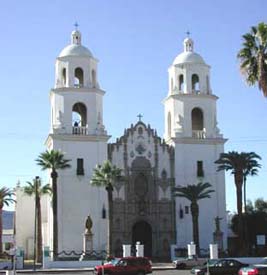 front view, San Agustín Cathedral