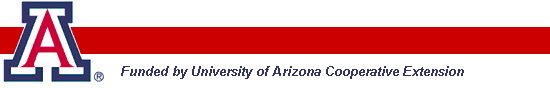 Funded by Arizona Cooperative Extension