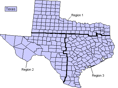 map of texas with counties. texas counties map