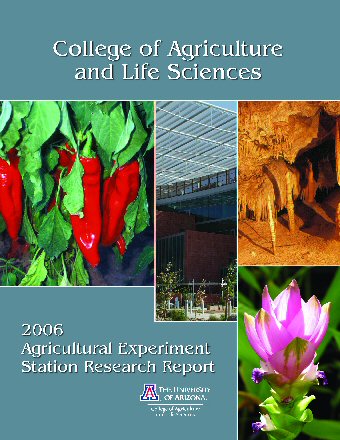 2006 Agricultural Experiment Station Research Report