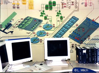 Computerized controls in the Yuma Desalting Plant