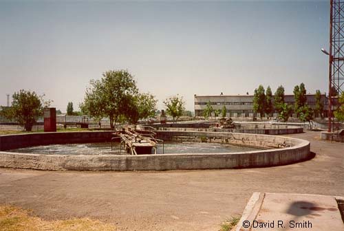 Main water treatment plant in Tashkent, Uzbekistan