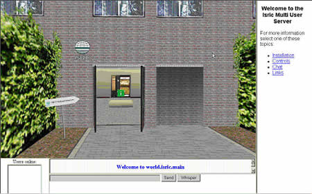 This screen shot shows the entry page to ISRIC's prototype Virtual Soil Museum