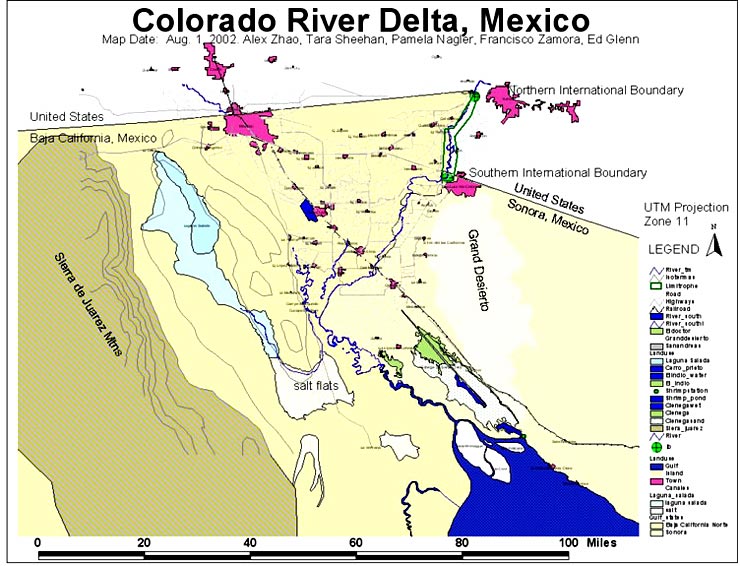 Colorado River Delta basemap